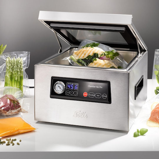 Professional Vacuum Sealer Solis Chamber Vac Pro Dry Wet Marinating Stainless Steel