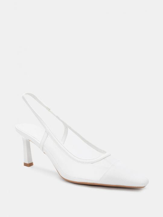 Luigi White Heels