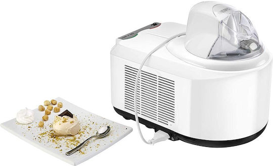 Ice Cream Maker Compressor Nemox Gelato Chef2200 I-Green 1.5 Liter White
