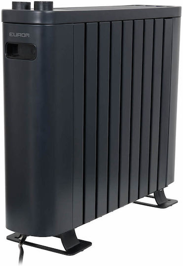 Eurom Konvektorheizung Boden 1000W 48x42cm Schwarz