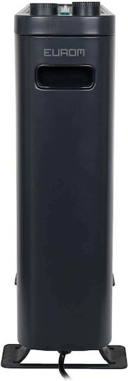 Eurom Konvektorheizung Boden 1000W 48x42cm Schwarz