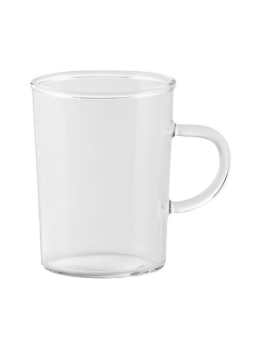 Termisil Κούπα Γυάλινη Διάφανη 220ml 6τμχ