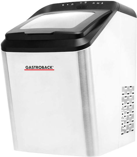 Gastroback Mașină de gheață cu producție zilnică de 15kg