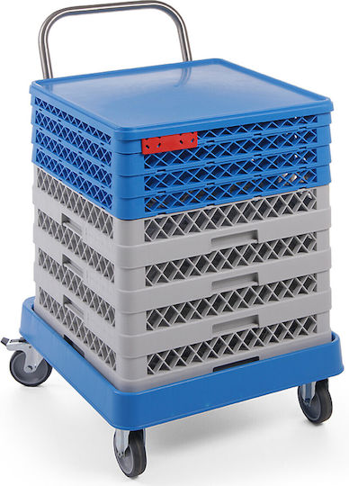 Hendi Commercial Kitchen Food Cart for Dish Baskets H57.5xW50xD50cm
