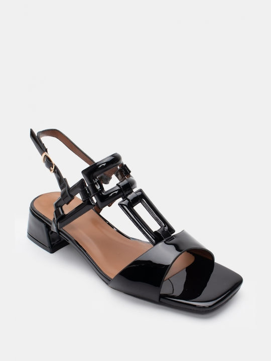 Luigi Women's Sandals Black