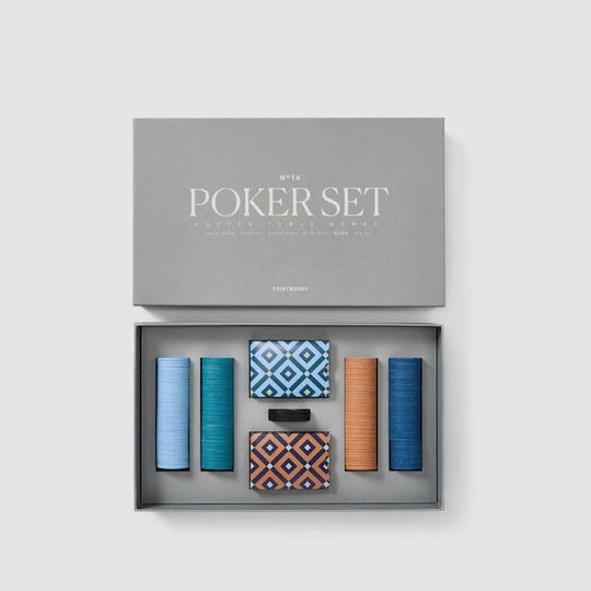 Poker Game Printworks Classic Poker Gray