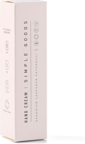 Simple Goods Geranium Crema de mâini regeneratoare 50ml