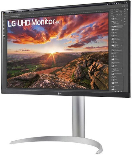 LG 27UP850K-W IPS HDR Monitor 27" 4K 3840x2160 με Χρόνο Απόκρισης 4ms GTG Λευκό