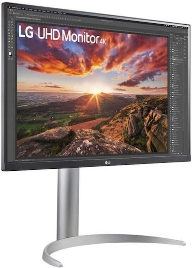 LG 27UP850K-W IPS HDR Monitor 27" 4K 3840x2160 με Χρόνο Απόκρισης 4ms GTG Λευκό