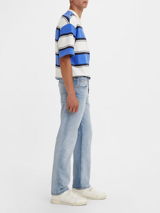 Men's Jeans Pants with Slim Fit Blue