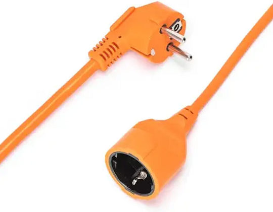Aigostar Extension Cable Cord 3 x 1.5mm²/15m Orange
