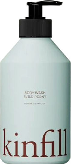 Wild Kinfill Wild Peony Αφρόλουτρο σε Gel με Βούτυρο Καριτέ & Άρωμα Ξυλώδη 300ml