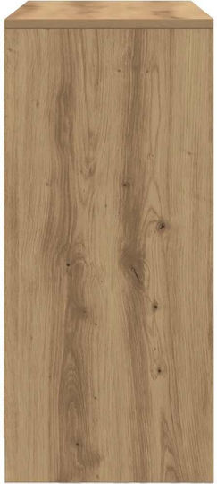 Μπουφές Ξύλινος με Συρτάρια Καφέ 70.5x34x74.5cm