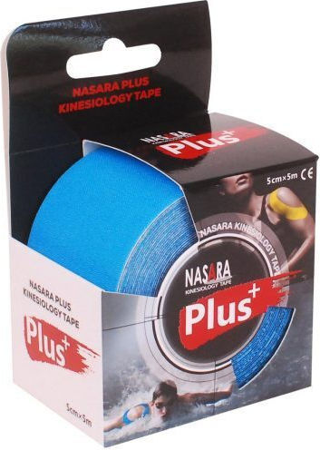 Nasara Plus Benzila de kinetoterapie 500 x 5cm Albastru