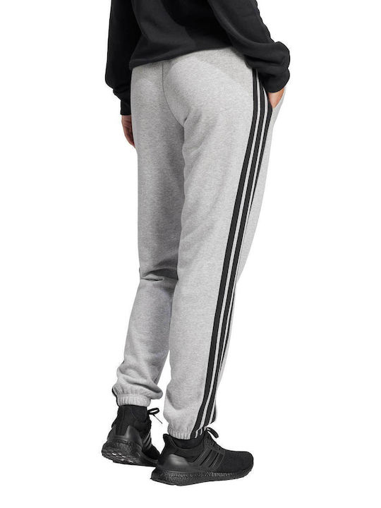 Essentials 3-Stripes Jogginghose Grey