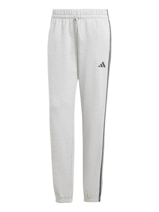 Essentials 3-Stripes Jogginghose Grey