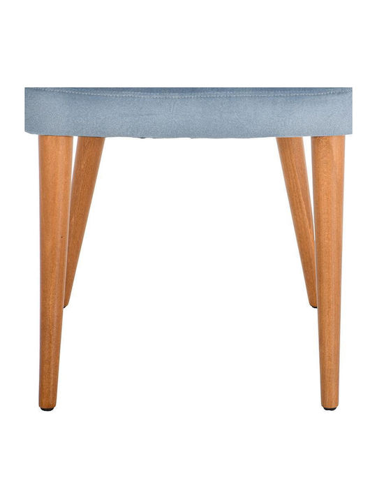 Sorella Dining Room Fabric Chair Denim 50x59x90cm 2pcs