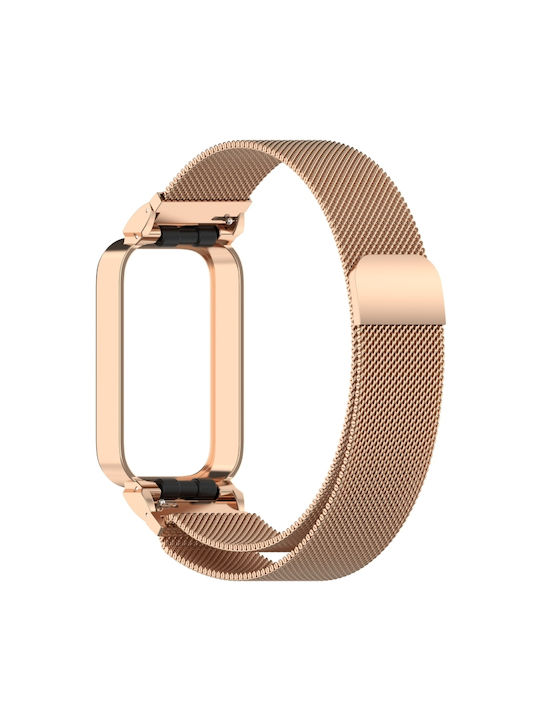 Λουράκι Ροζ Χρυσό (Xiaomi Smart Band 9, Redmi Band 3)