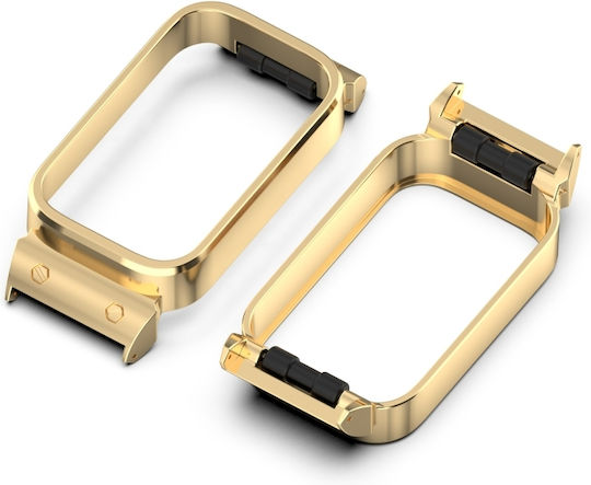 Xiaomi Smart Band 9 Active Metal Frame Protective Case Gold