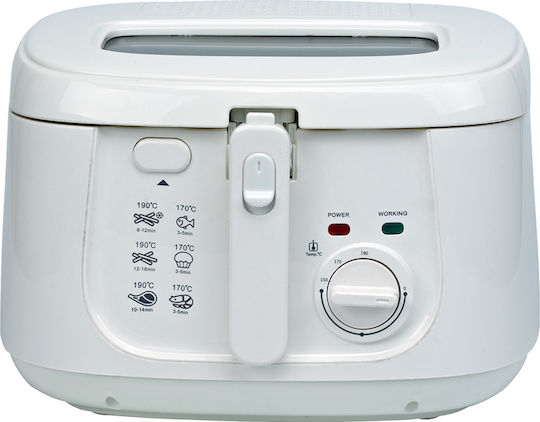 Gem BN3302 Φριτέζα 2.5lt Λευκή