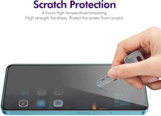 Privacy Full Face Tempered Glass Negru (OnePlus Nord 4)