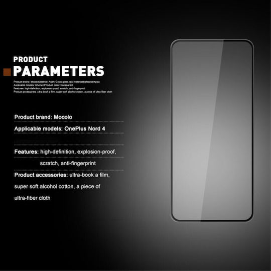 Full Face Tempered Glass (OnePlus Nord 4)