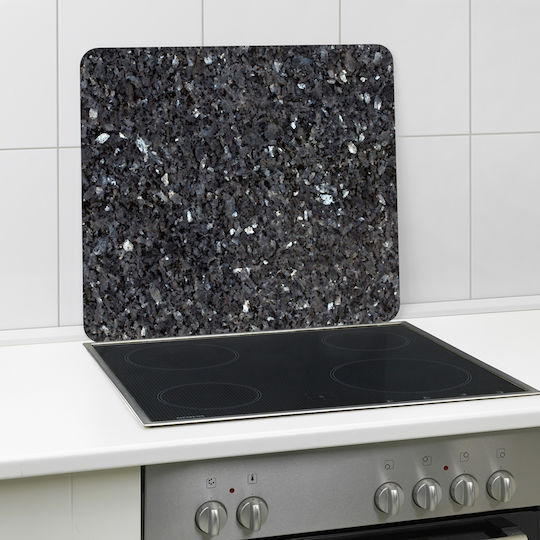 Glass Worktop 3 1 Blue Marble 56x50 cm 2712914500