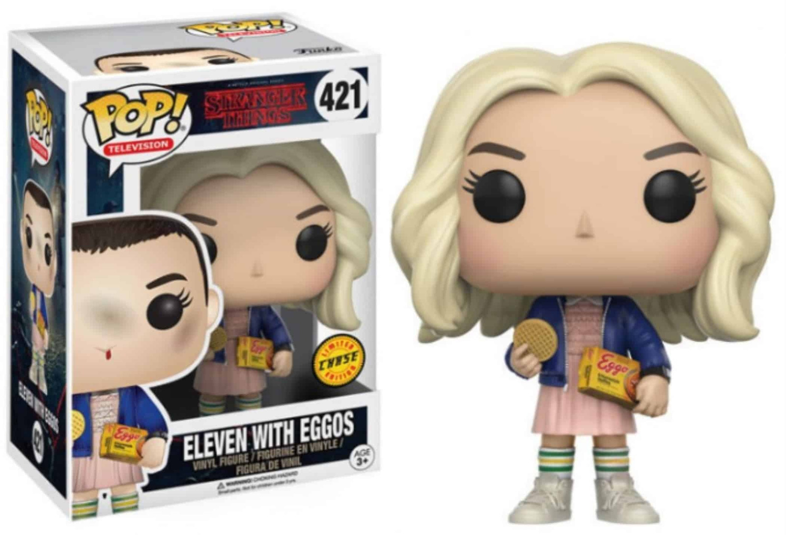 Funko Pop! Televiziune: Stranger Things - Eleven with Eggos cu