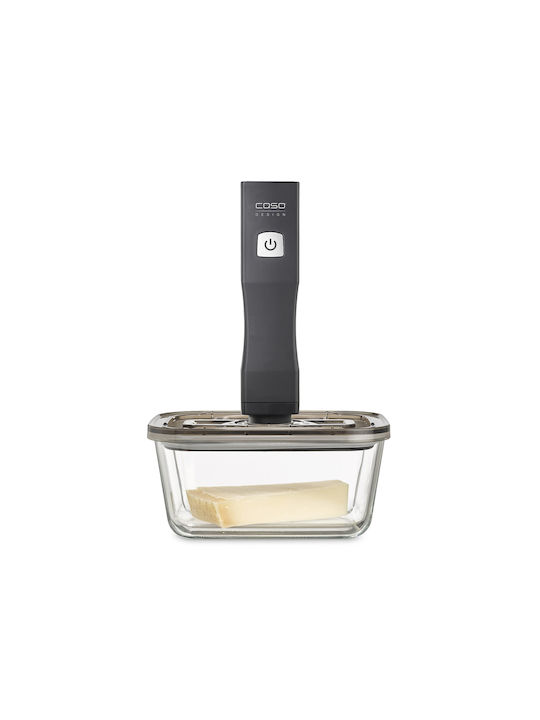 Caso Lunchbox Silikon Transparent Geeignet für die Mikrowelle 800ml 1Stück