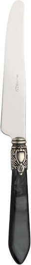 Casa Bugatti Oxford Old-silver Besteckset Edelstahl Schwarz 24Stück