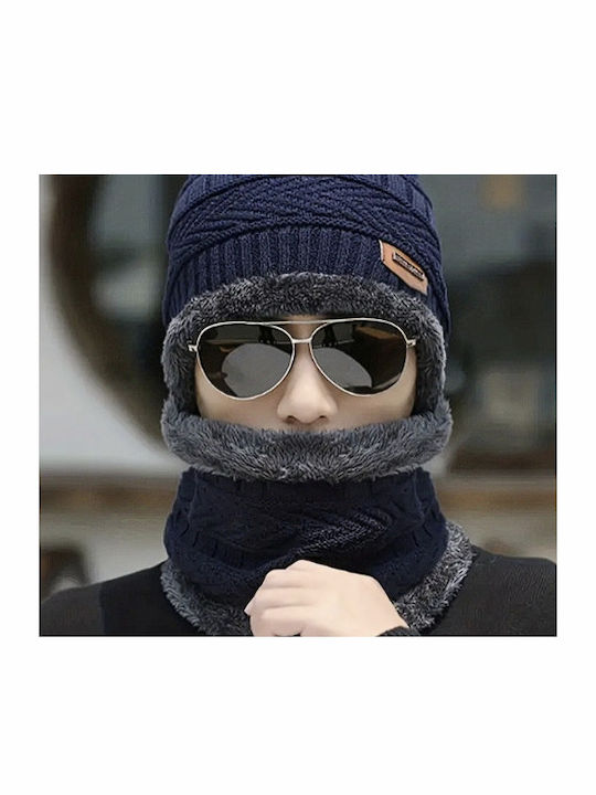 Beanie Unisex Căciulă Tricotat în culoarea Gri