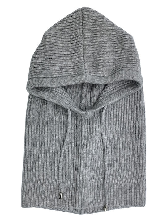 Beanie Unisex Σκούφος Πλεκτός σε Γκρι χρώμα