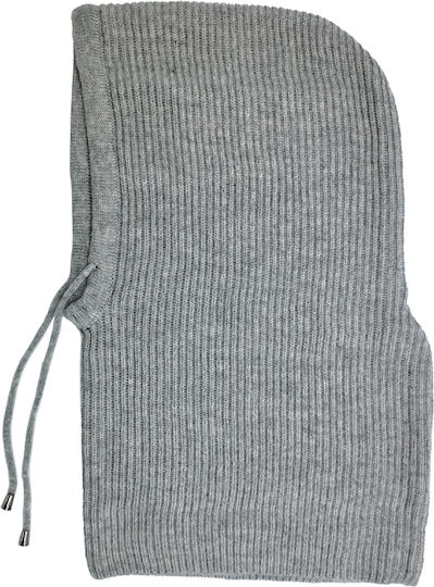 Beanie Unisex Σκούφος Πλεκτός σε Γκρι χρώμα