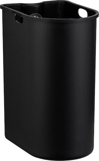 Wesco Wesco Step Boy Mülleimer Metallisch mit Pedal Schwarz 9lt