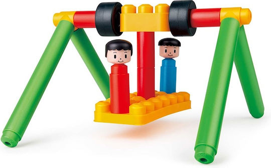 Hape Τουβλάκια PolyM Adventure Play Kit για 1.5-5 Ετών 110τμχ