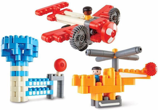 Hape Blocuri PolyM Airport pentru 2-6 ani Ani 142buc