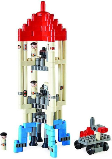 Hape Bausteine PolyM Adventure Rocket für 2-6 Jahre Jahre 138Stück