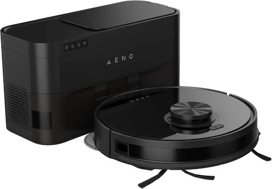 AENO Robot Vacuum for Vacuuming & Mopping with Mapping and Wi-Fi Black