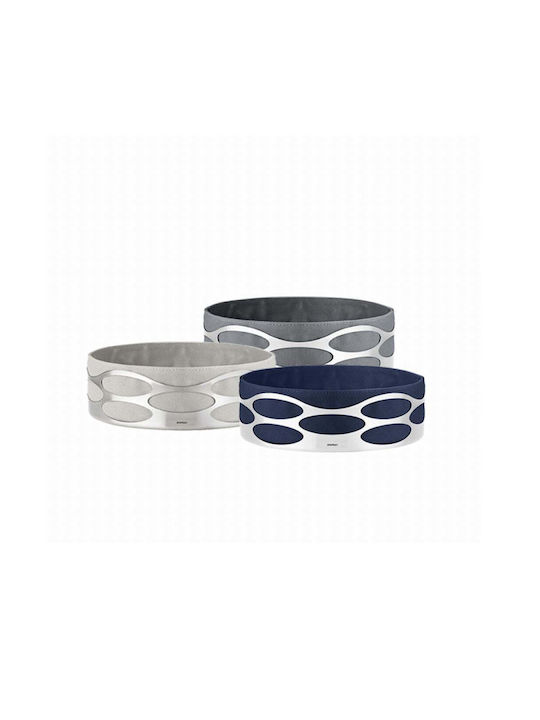 Stelton Brotkorb Inox Silber 23x23x23cm