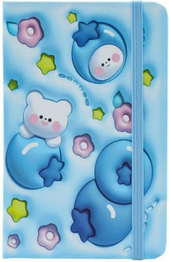 Tesoro Notebook 80 Sheets A6 Ruled with Elastic (Μiscellaneous Designs)