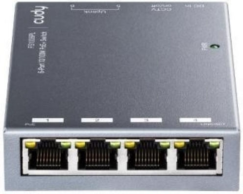 Cudy FS1006P v1 Unverwaltet L2 PoE+ Switch mit 6 Ports Ethernet