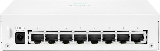 Aruba Instant On 1430 8G Unmanaged L2 Switch with 8 Gigabit (1Gbps) Ethernet Ports