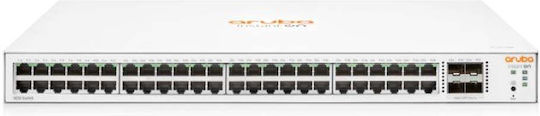 Aruba Instant On 1930 48G 4SFP/ SFP+ Managed L2 / L3 Switch με 48 Θύρες Gigabit (1Gbps) Ethernet και 4 SFP Θύρες