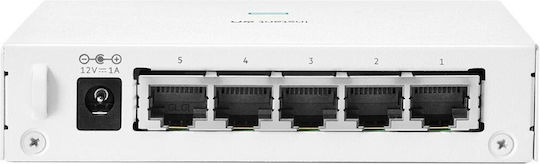 Aruba Instant On 1430 5G Unmanaged L2 Switch με 5 Θύρες Gigabit (1Gbps) Ethernet