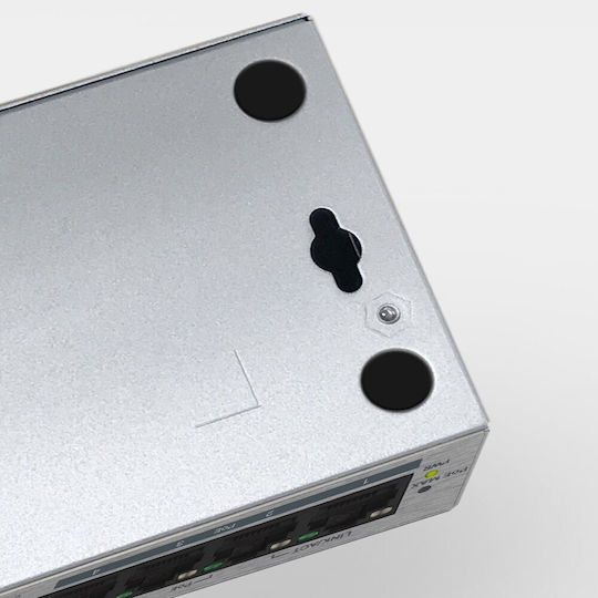 Zyxel GS1005HP Unmanaged L2 PoE+ Switch με 5 Θύρες Gigabit (1Gbps) Ethernet