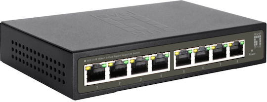 Level One GES-2108 v1 Unverwaltet L2 Switch mit 8 Ports Gigabit (1Gbps) Ethernet