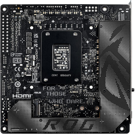 Asus Rog Strix B860-I Gaming WIFI Дънна платка Mini ITX с Intel 1851 Сокет