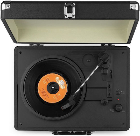 Audizio RP116BK 102.071 Suitcase Turntable With Pre Amp And Built-in Speakers Black