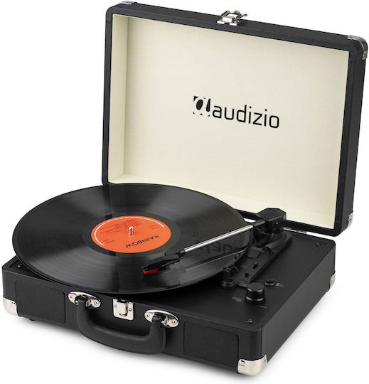 Audizio RP116BK 102.071 Suitcase Turntable With Pre Amp And Built-in Speakers Black