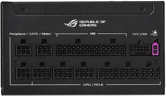 Asus ROG-STRIX-1200P 1200W Μαύρο Τροφοδοτικό Υπολογιστή Full Modular 80 Plus Platinum